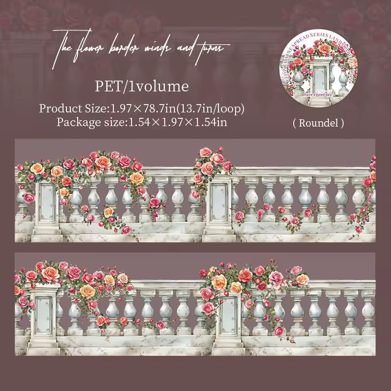 Garden Fence 50mm PET Decorative Tape
