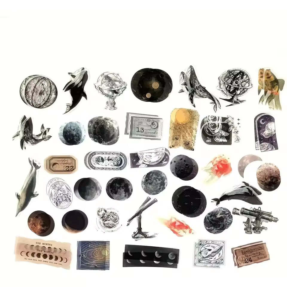Cosmic ocean ephemera kit full contents overview