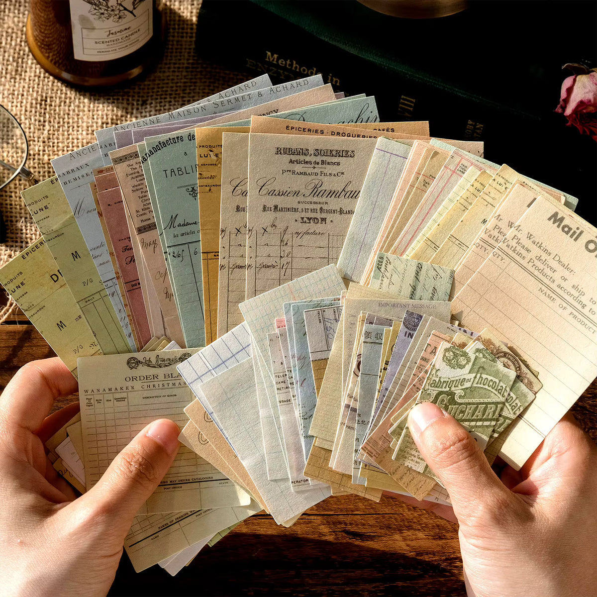 Wanderer's Desk 100-Piece Ephemera Kit