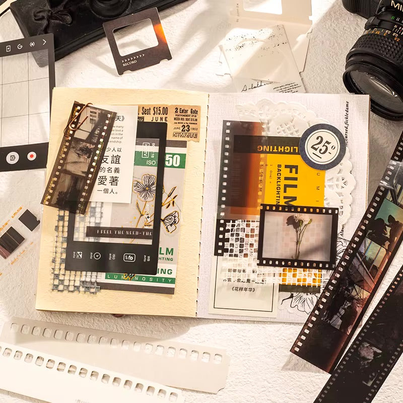 Vintage Filmroom 94-Piece Collage Kit