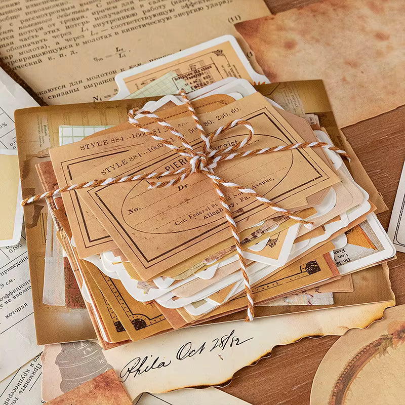 Quiet Notes 100-Piece Vintage Memo Set
