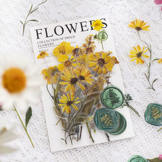 Pressed Florals 40-Piece Specimen Sticker Pack