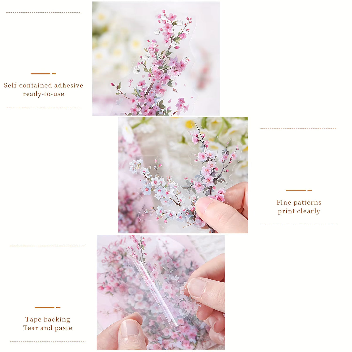 Spring Branches 30-Piece Sticker Pack