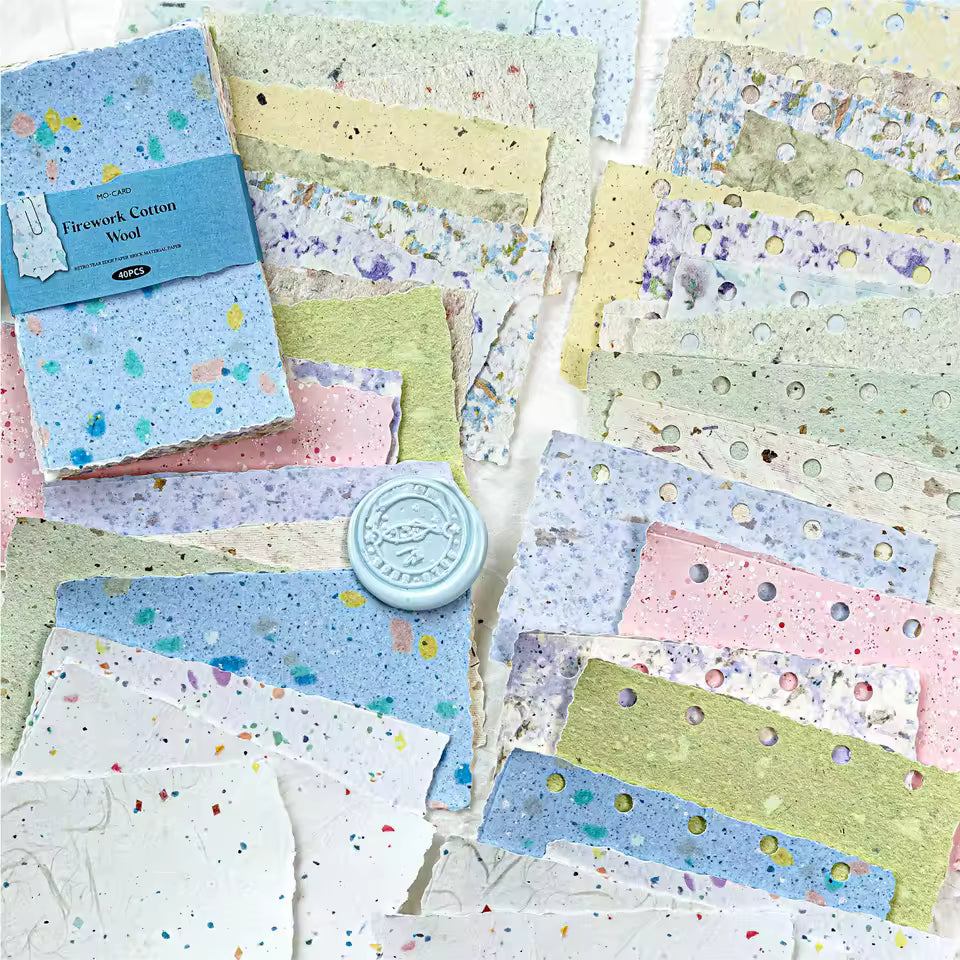 Pastel Letters 40-Sheet Scrapbook Paper Pack