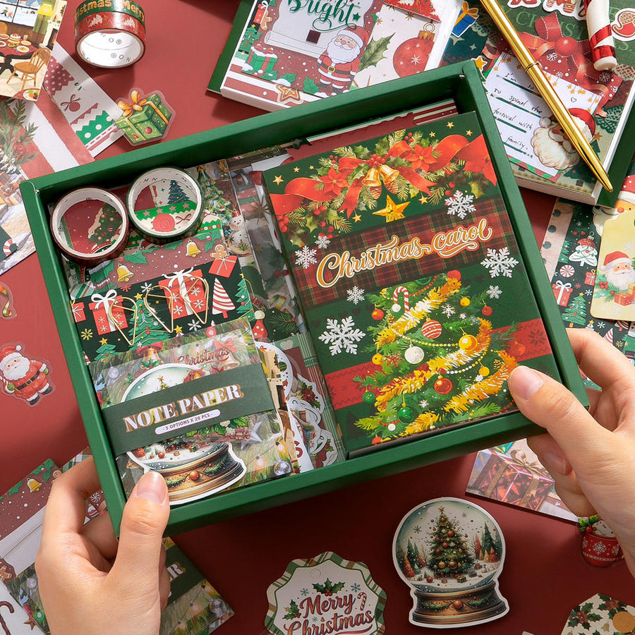 Christmas Carol 157-Piece Journaling Set — product view 1