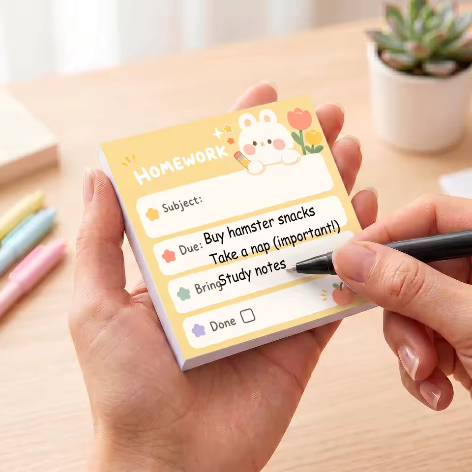 Compact three inch planning pad