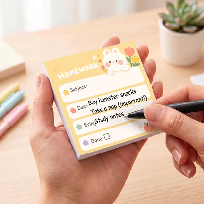 Compact three inch planning pad