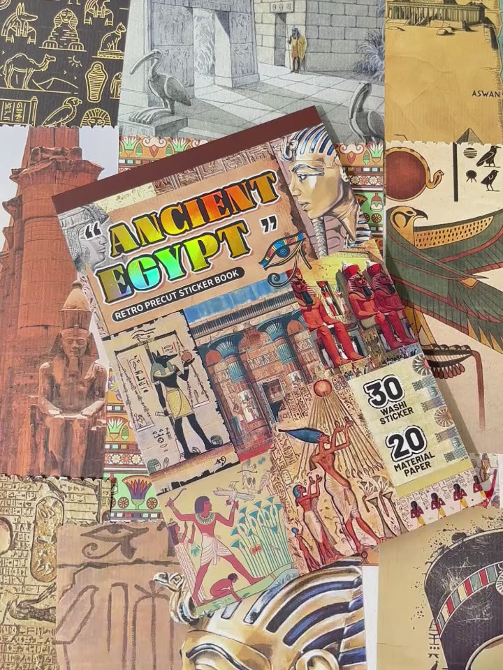 Ancient Egypt 50-Sheet Sticker Book product video