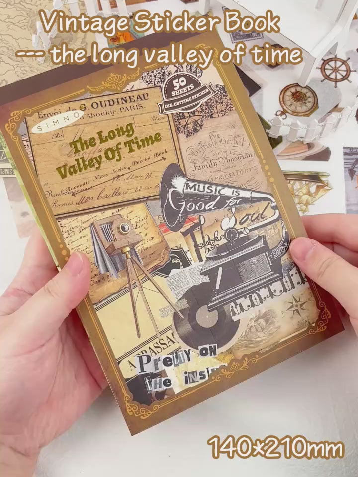 Timeworn Stories 400-Piece Sticker Book product video