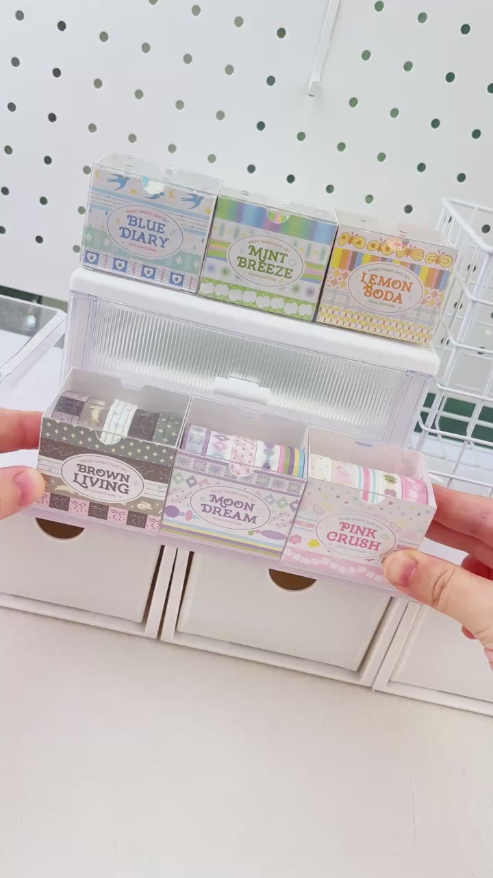 Color Mood 5-Roll Washi Tape Set — product video