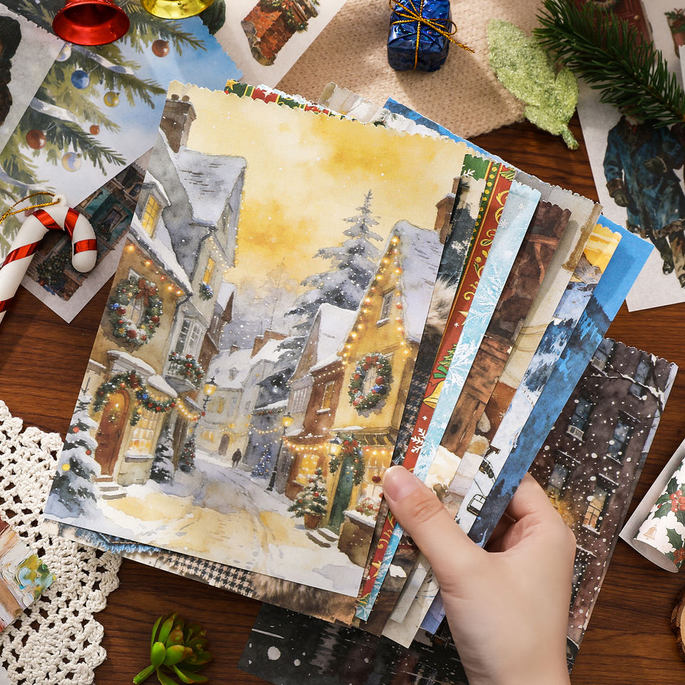 Winter Wishes 50-Sheet Christmas Sticker Book — product view 2