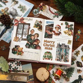 Winter Wishes 50-Sheet Christmas Sticker Book — product view 4