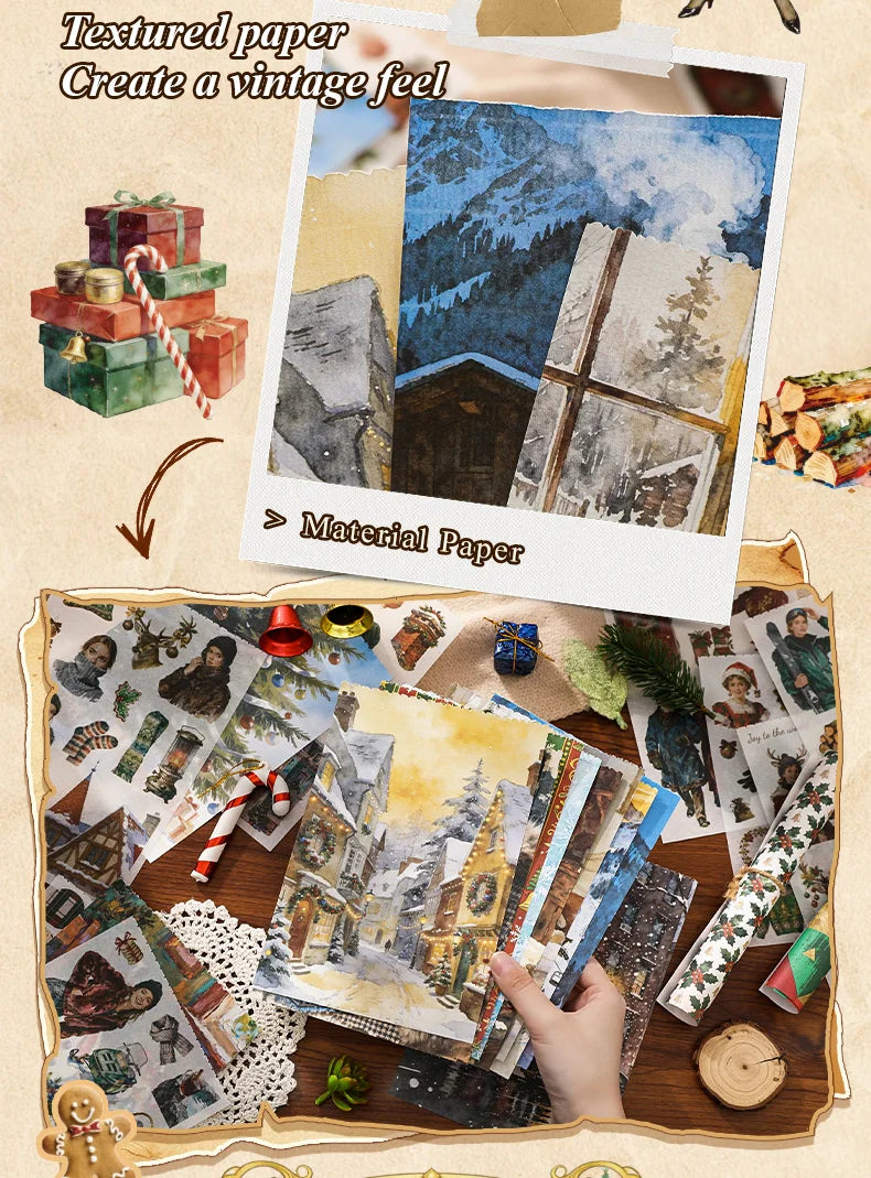 Winter Wishes 50-Sheet Christmas Sticker Book — what is included 10