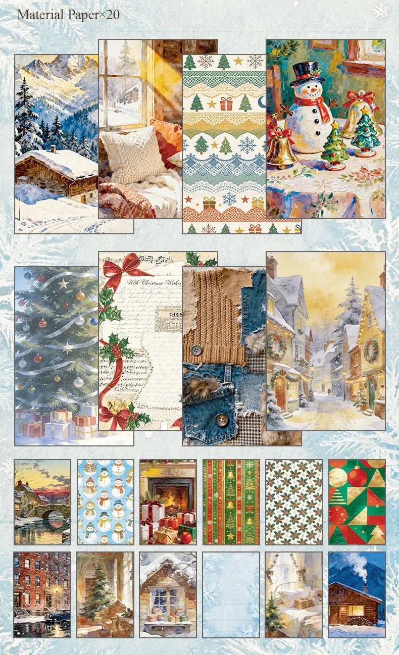 Winter Wishes 50-Sheet Christmas Sticker Book — what is included 15