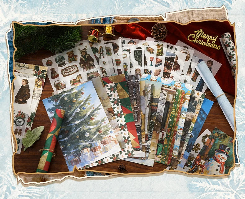 Winter Wishes 50-Sheet Christmas Sticker Book — what is included 16